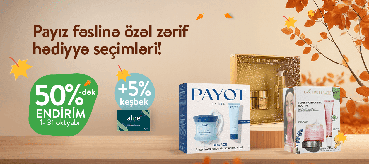 Payız fəslinə özəl zərif hədiyyə seçimləri