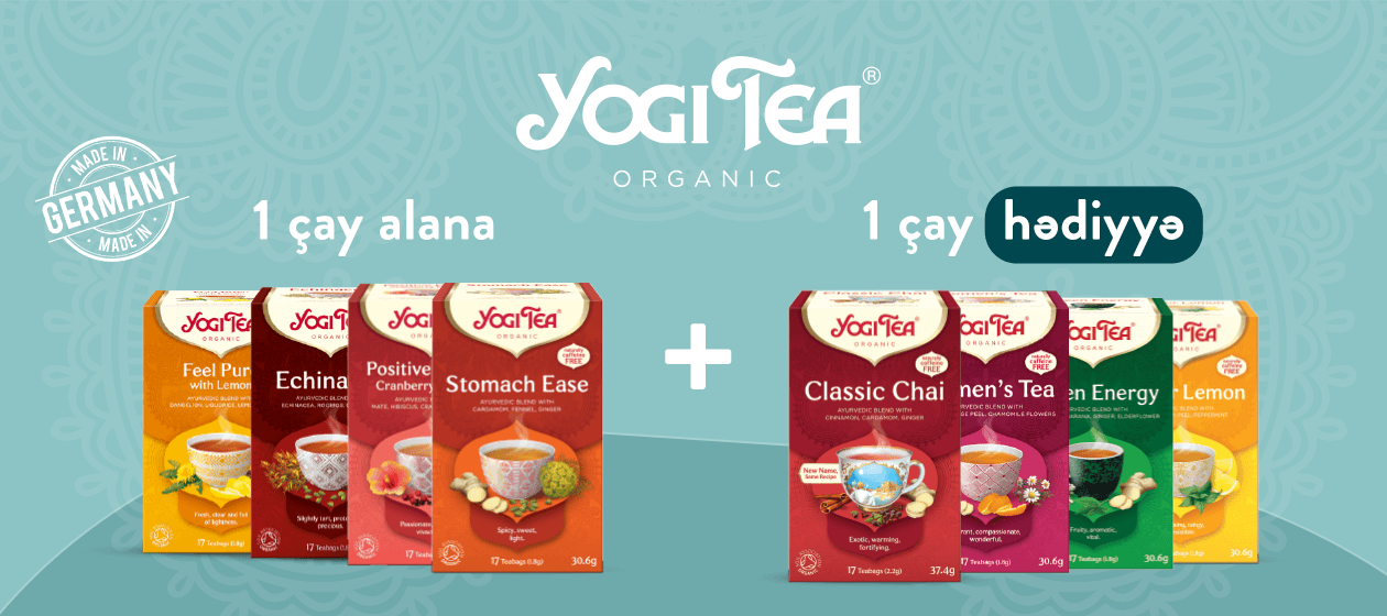 Yogi Tea avqust 2025