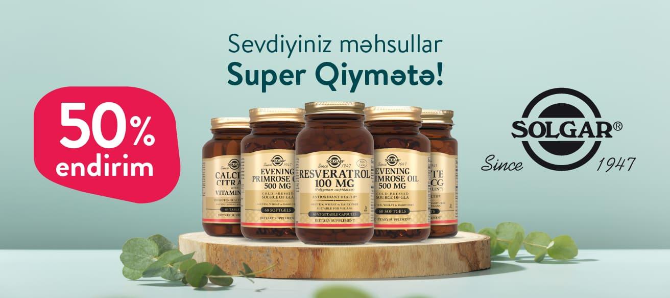 solgar 2 iyul 50%