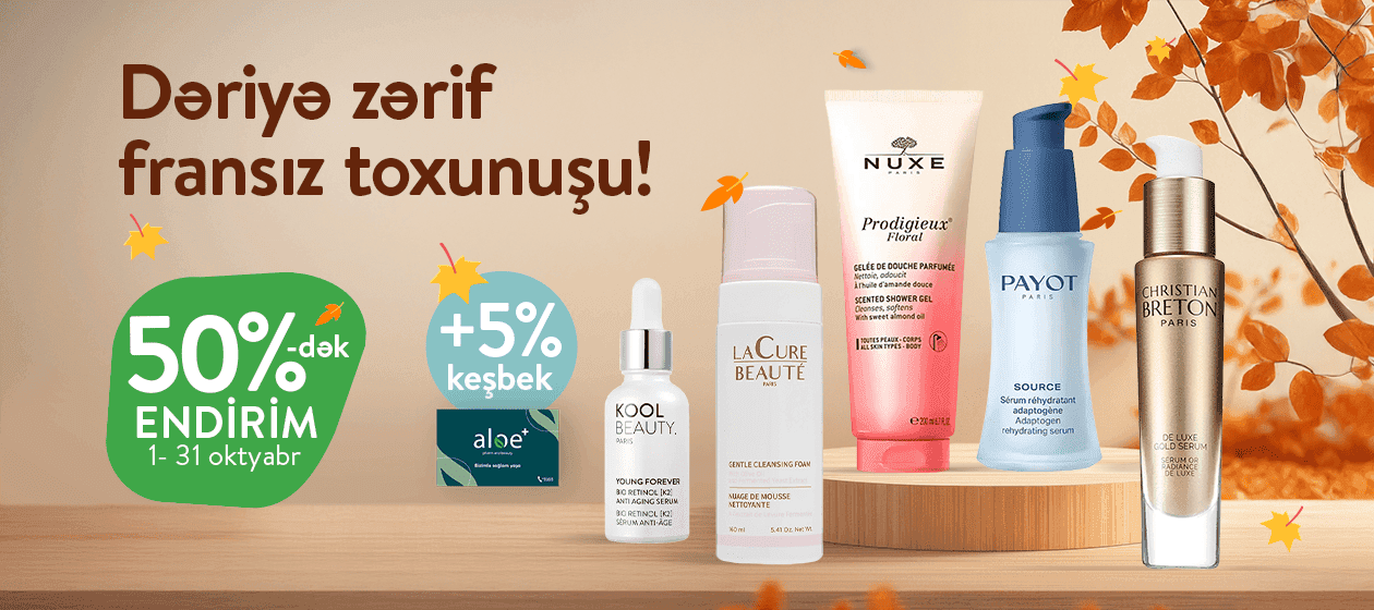 Dəriyə zərif fransiz toxunuşu