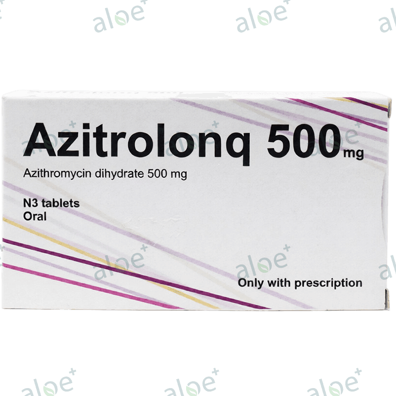 Azitrolonq 500 mq 3 əd