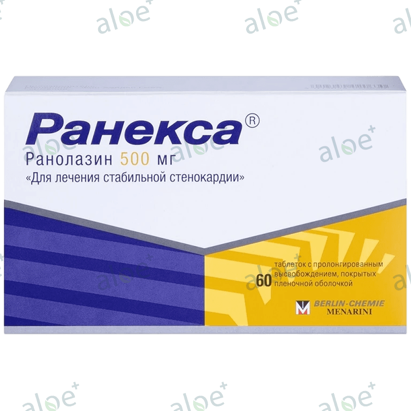 Ranexa 500 mq 60 əd