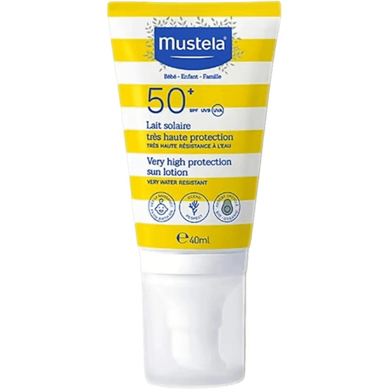 Mustela çox yüksək qorunma, günəş losyonu, 40 ml