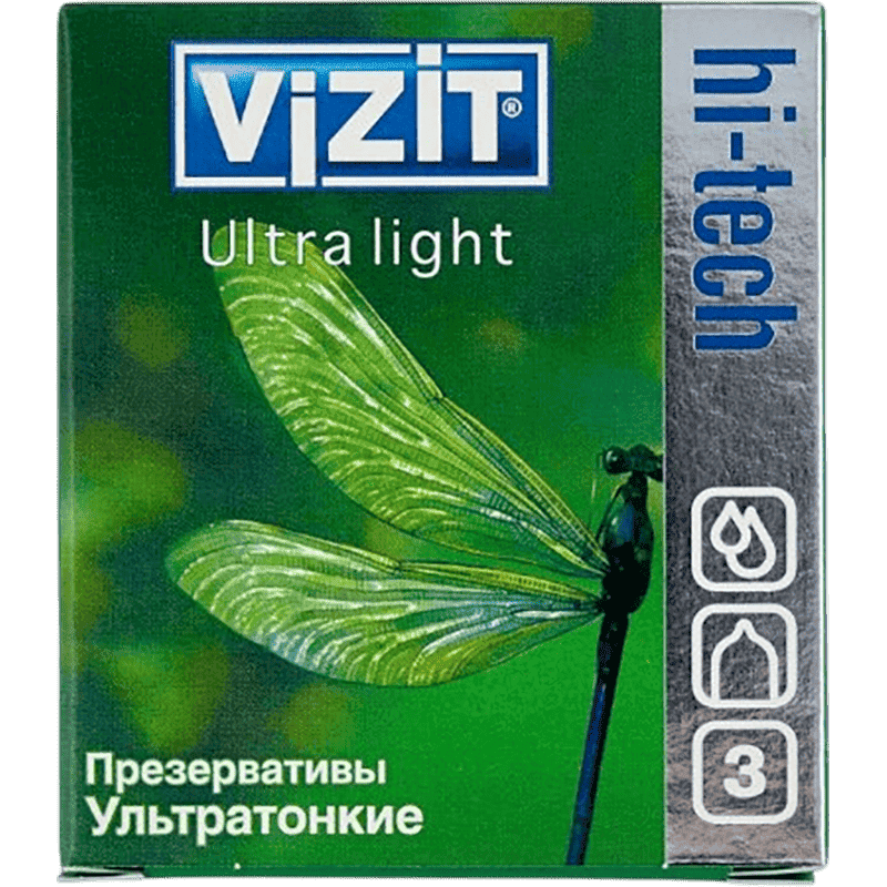 Vizit ultra nazik qoruyucu 3 əd