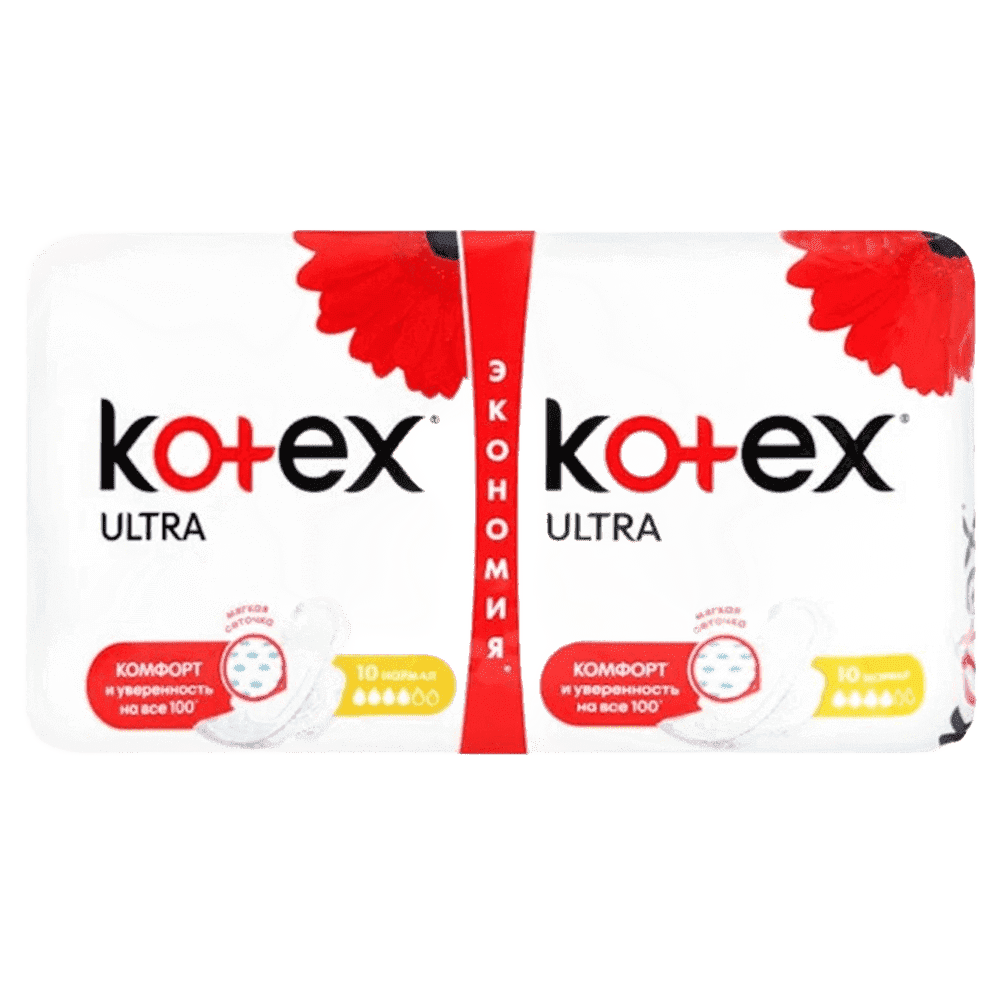 Kotex ultra normal gigiyenik bez 20 ədədli