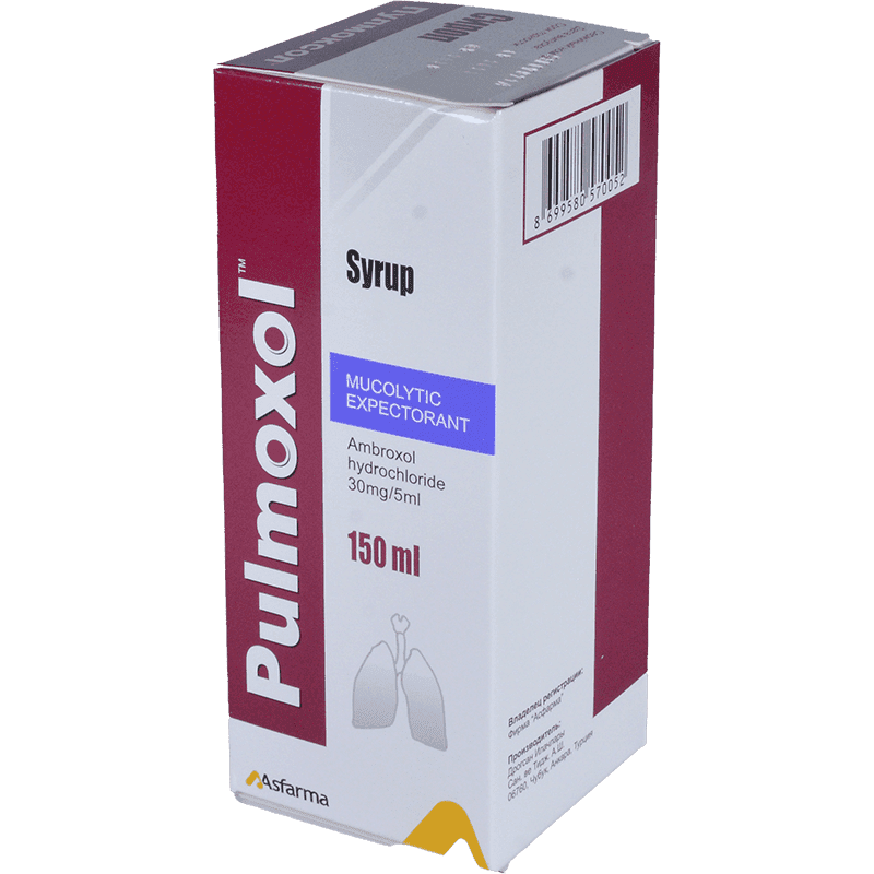Pulmoxol 30 mq / 5 ml 150 ml