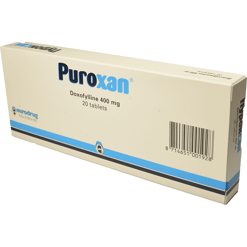 Puroxan 400 mg. 20 əd.