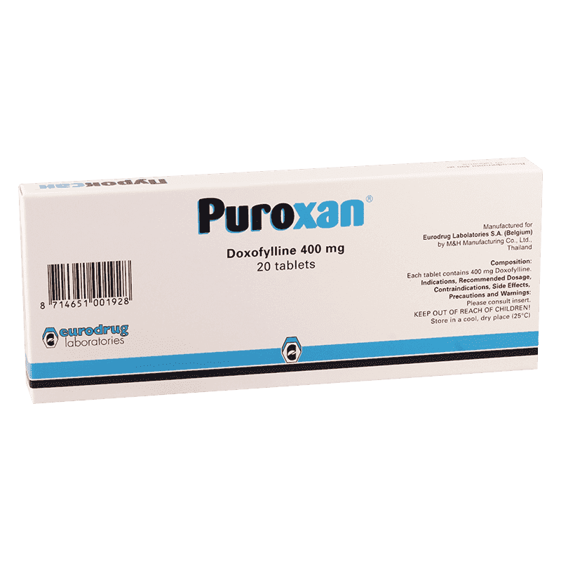 Puroxan 400 mg. 20 əd.