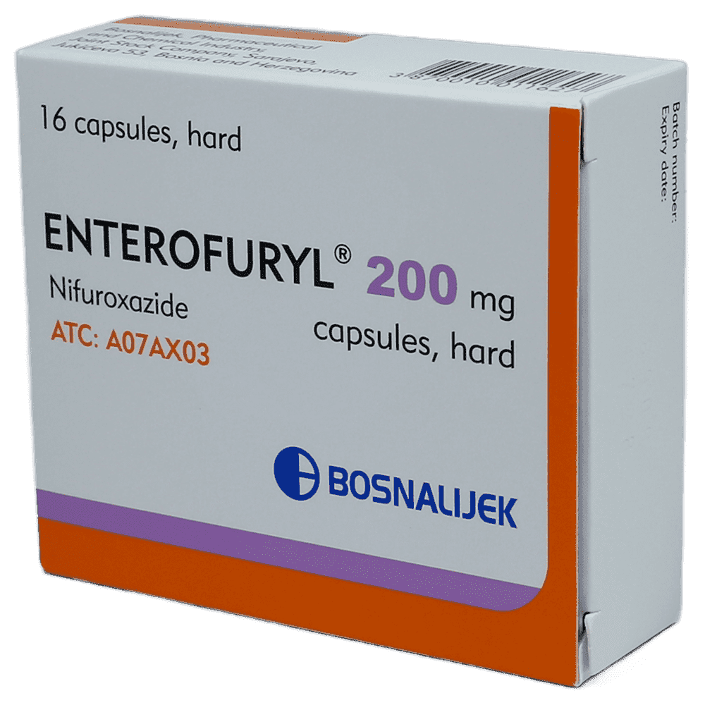 Enterofuryl 200 mq 16 əd.