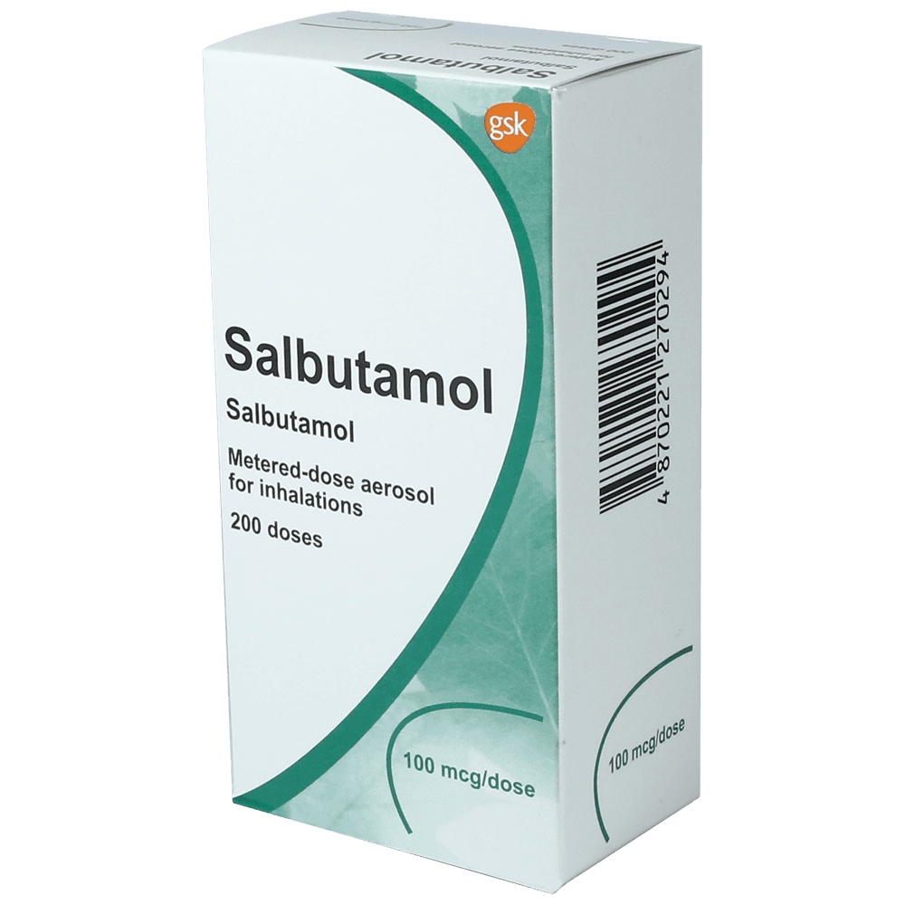 Salbutamol 200 doza 10 ml