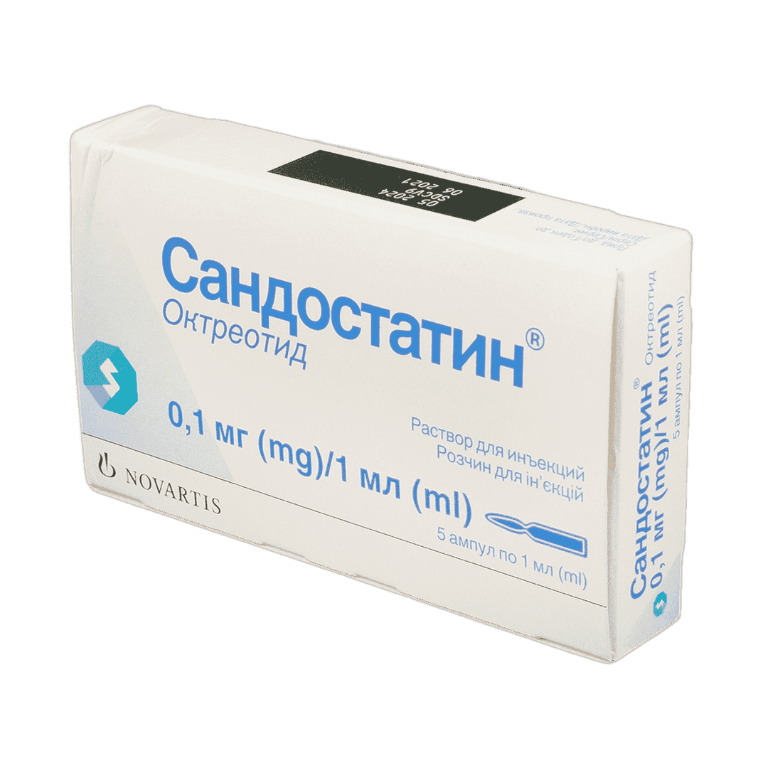 Sandostatin 1 ml 0,1 mq 5 əd