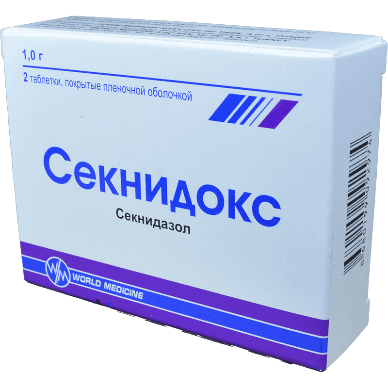 Secnidox 1000 mg. 2 əd.