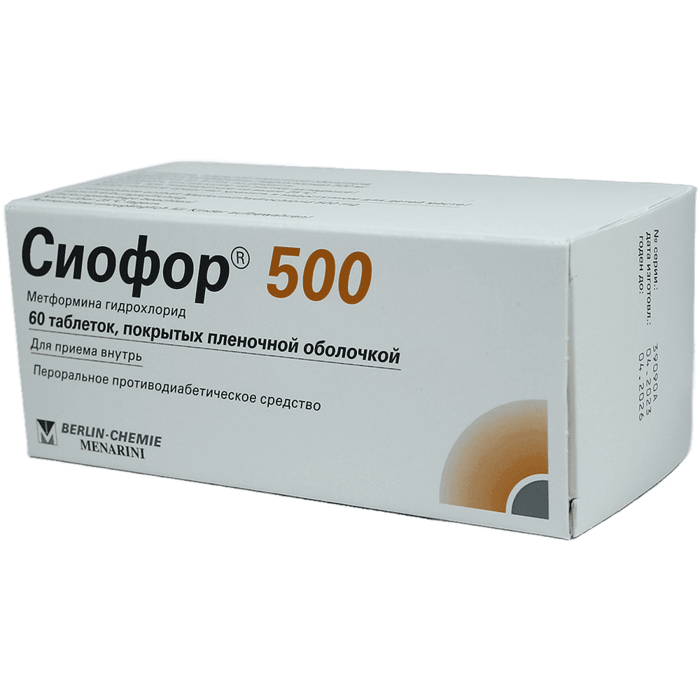 Siofor 500 mq 60 əd.