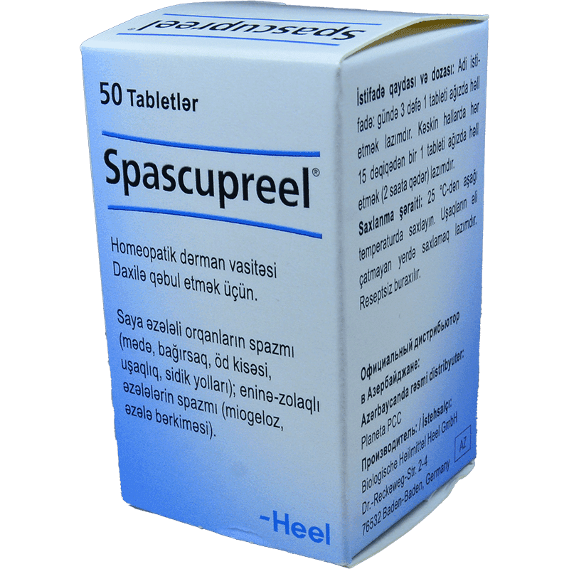 Spascupreel 50 əd.