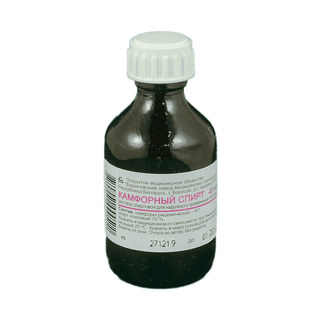Kamfor spirti 40 ml.