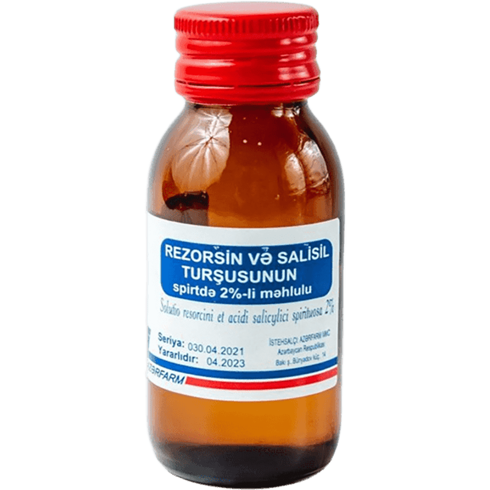 Rezorsin-salisil spirt 40 ml
