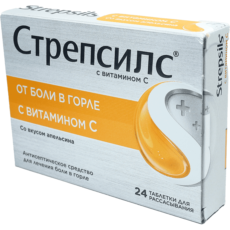 Strepsils vitamin C 24 əd.
