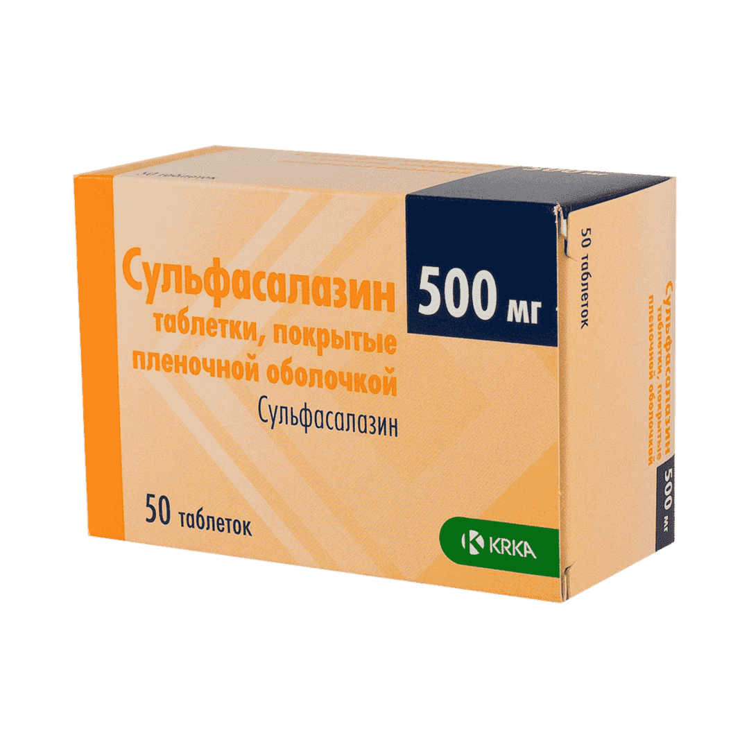 Sulfasalazin 500 mq 50 əd.