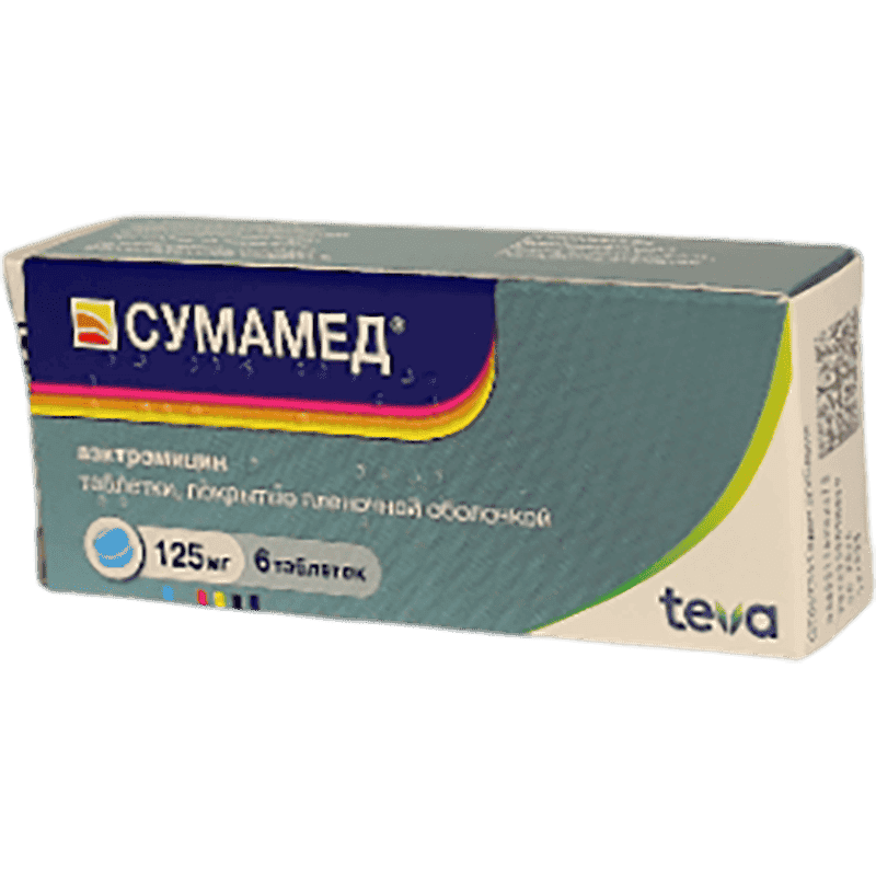 Sumamed 125 mq 6 əd