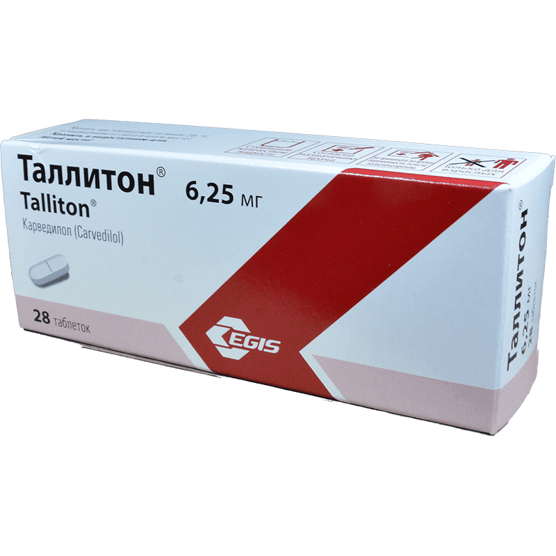 Talliton 6.25 mg. 28 əd.