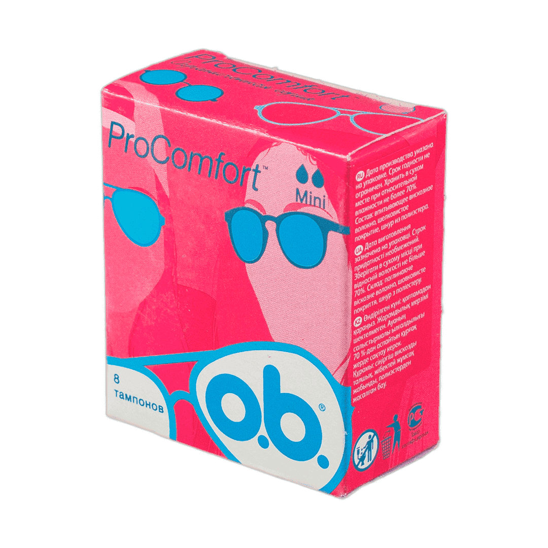 OB comfort mini tamponlar 8 əd