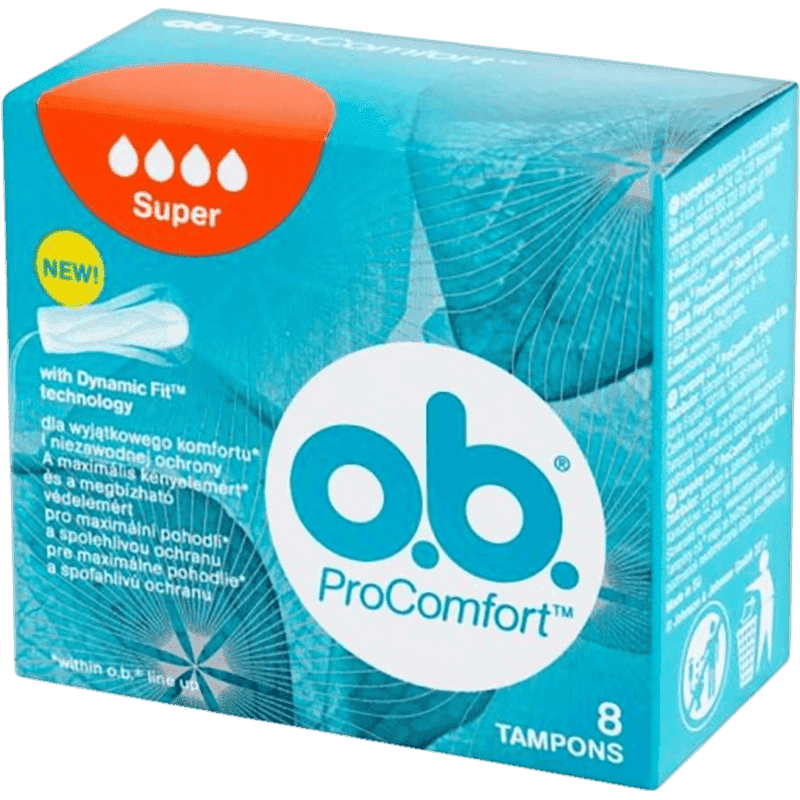 OB tamponlar procomfort super 8 əd