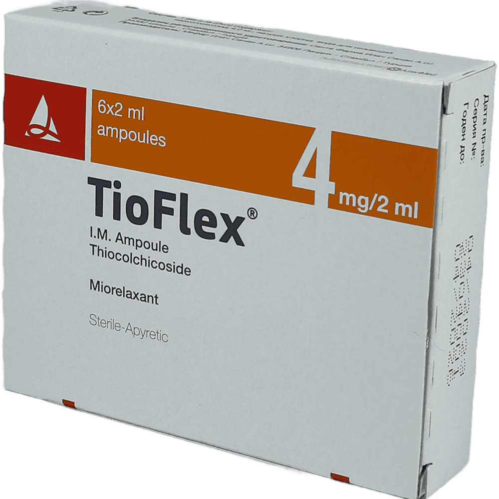 Tioflex 2 ml 6 əd.