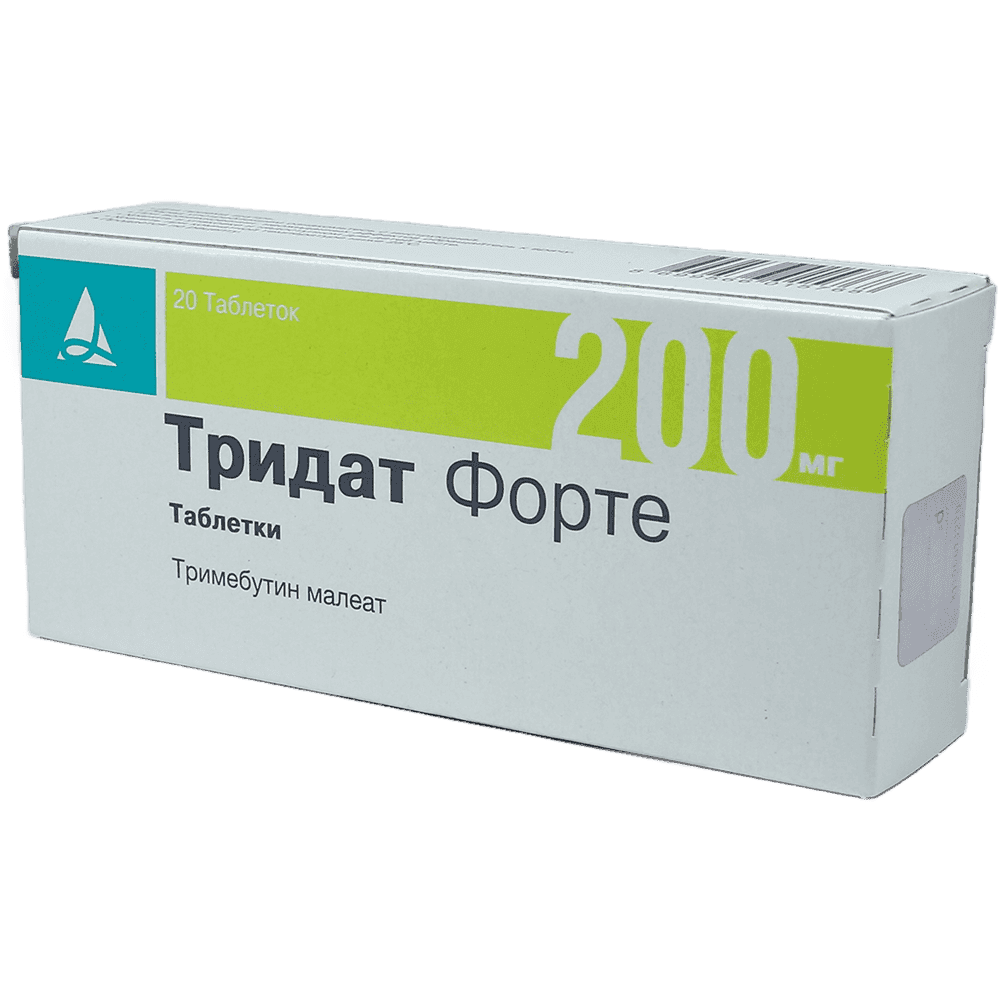Тридат форте 200 мг. 20 шт. 