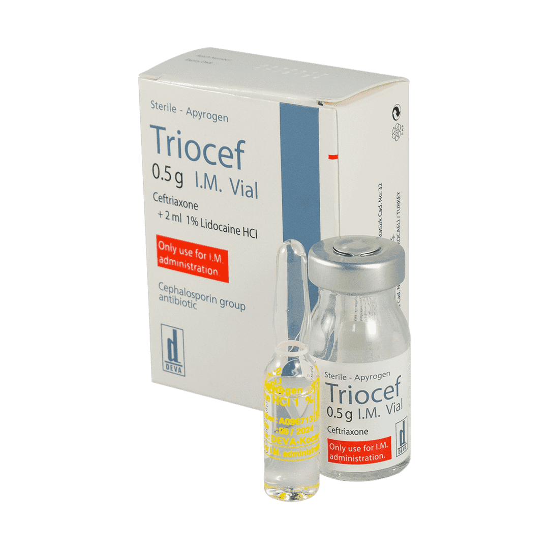 Triocef 0,5 q 1 əd.