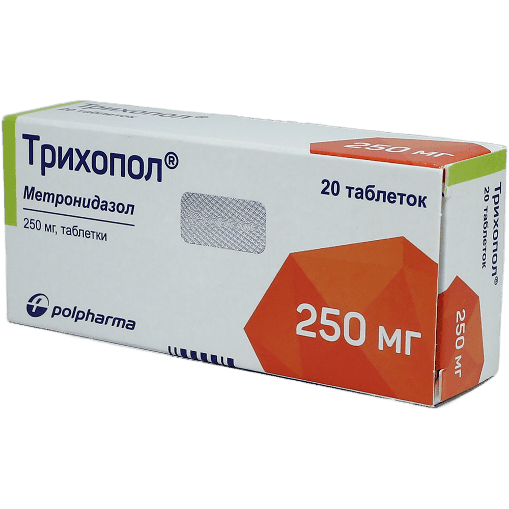 Trichopol 250 mq 20 əd.