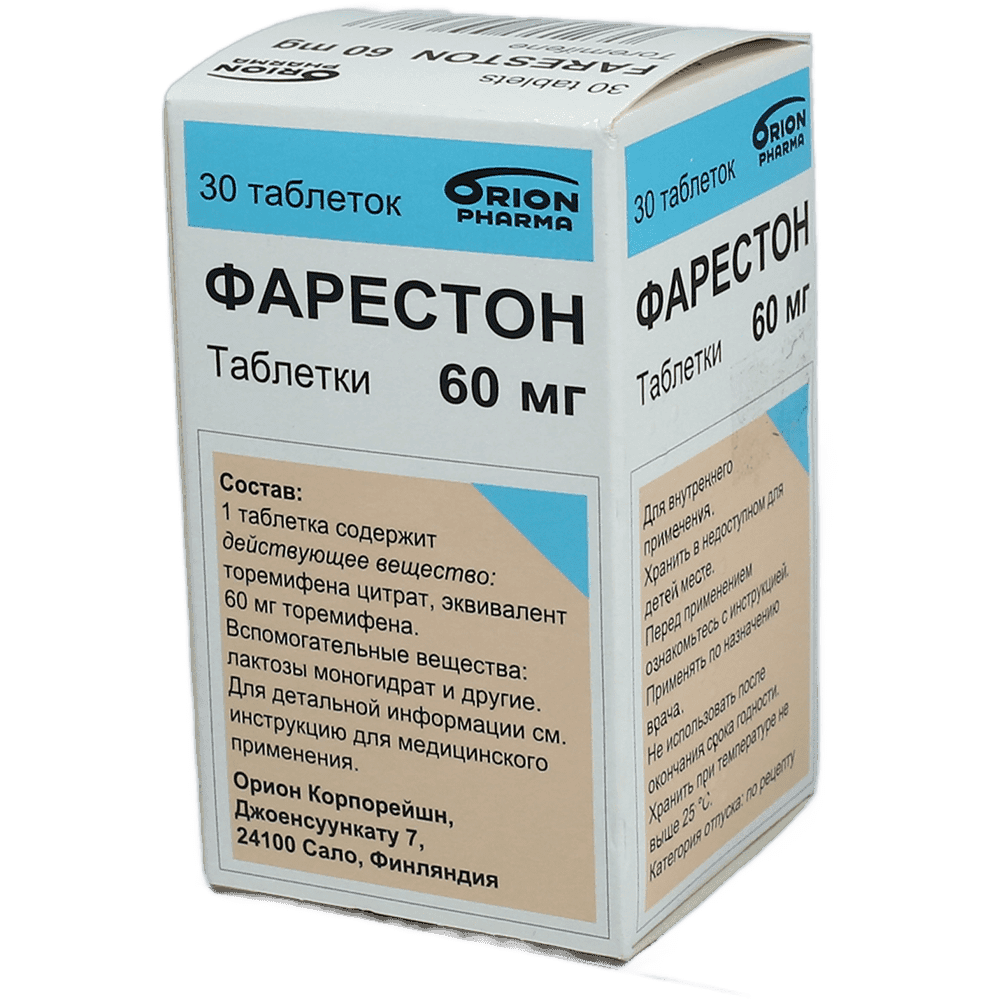 Fareston 60 mq 30 əd.