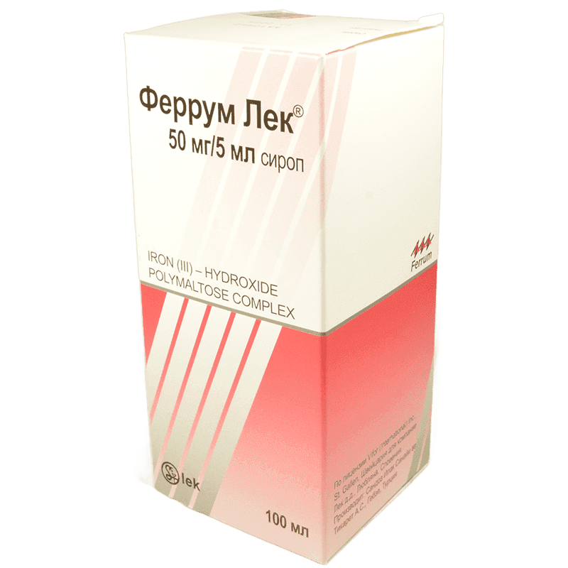 Ferrum-lek 100 ml