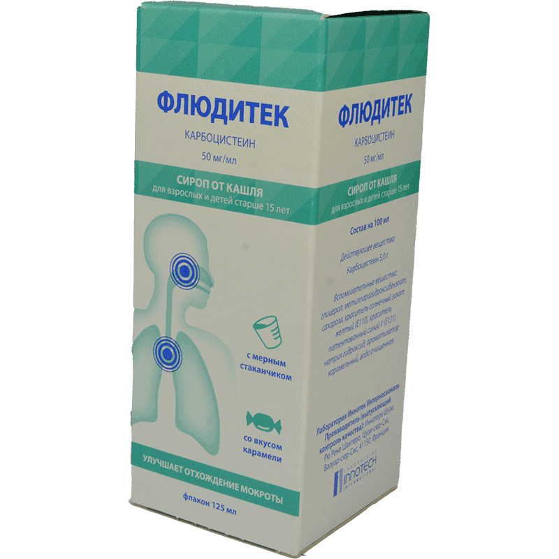 Fluditec 5% 125 ml.