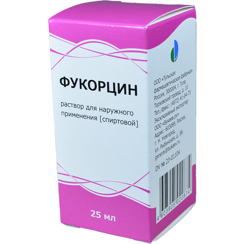 Fucorcin 25 ml.
