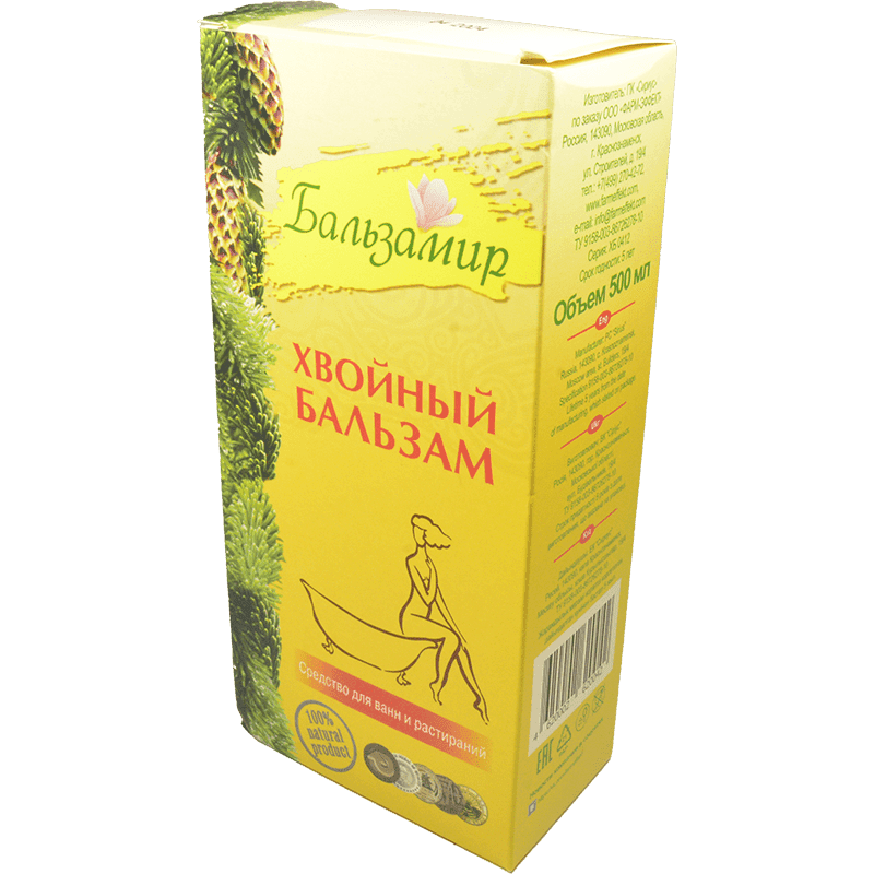 İynəyarpaqlı balzamı 500 ml.