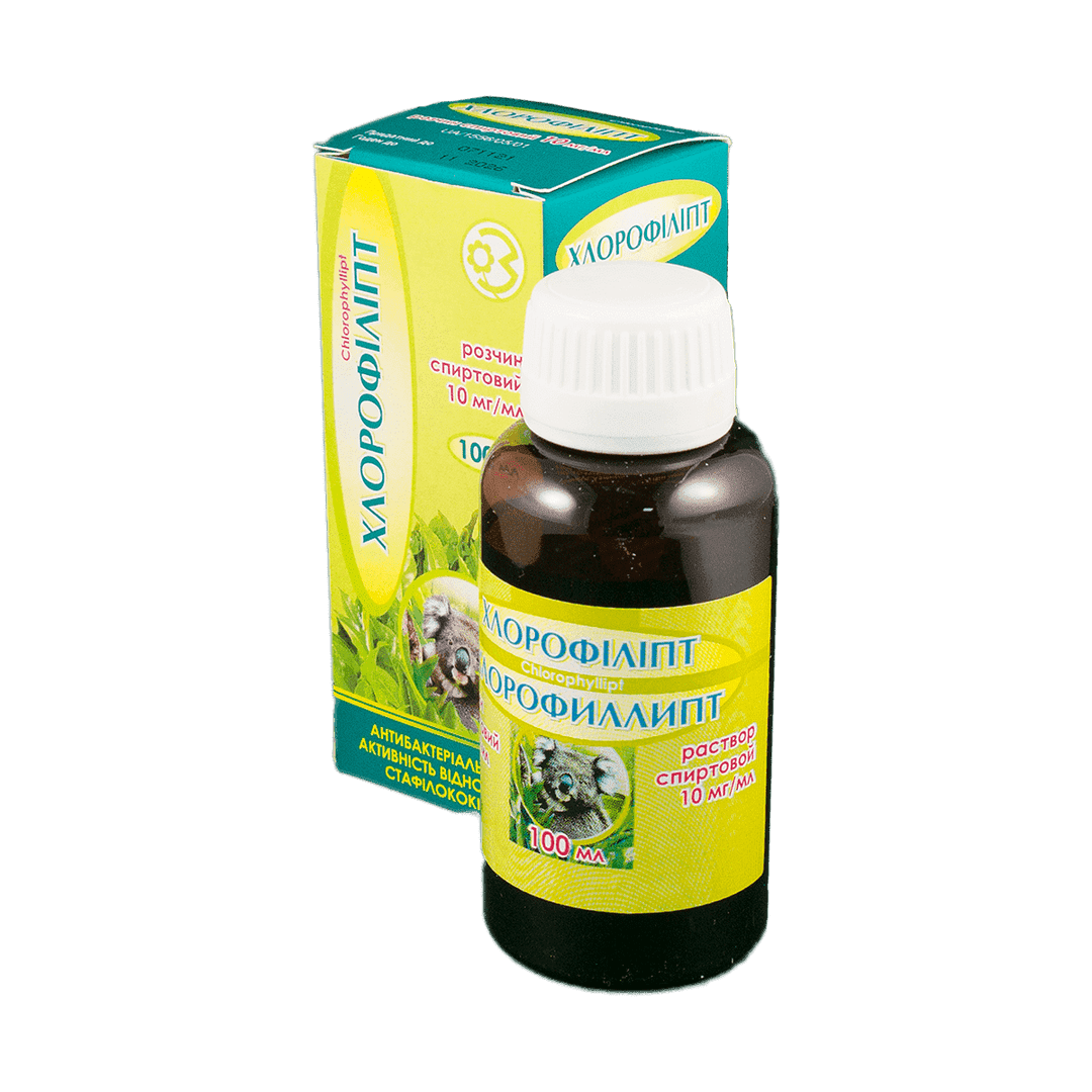 Chlorophyllipt 1% 100 ml.