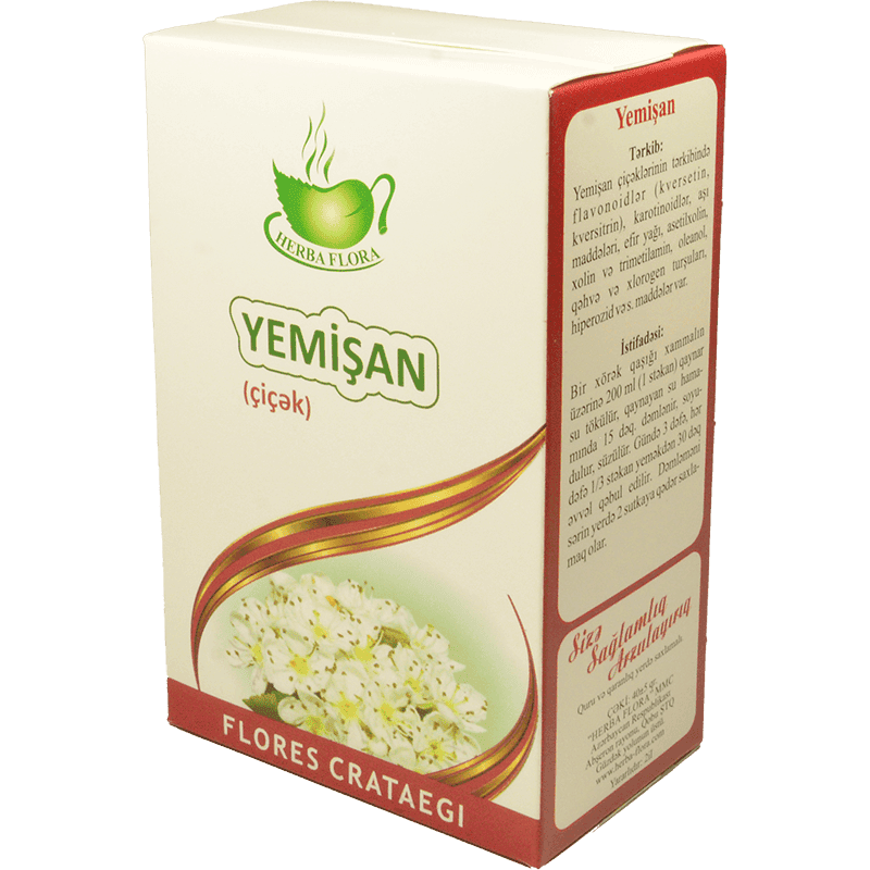 Yemişan çiçəkləri 40 q