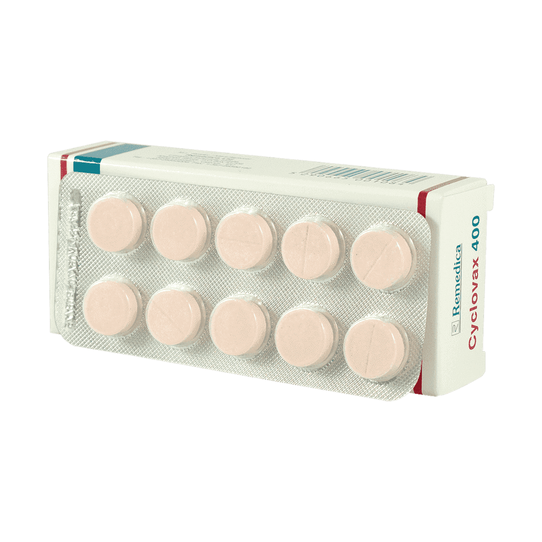 Cyclovax 400 mg. 10 əd.