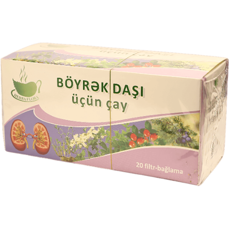 Böyrək daşı çayı 1,5 q 20 əd