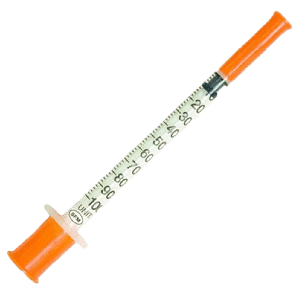 Şpris 1 ml insulin 30 G 100 U.