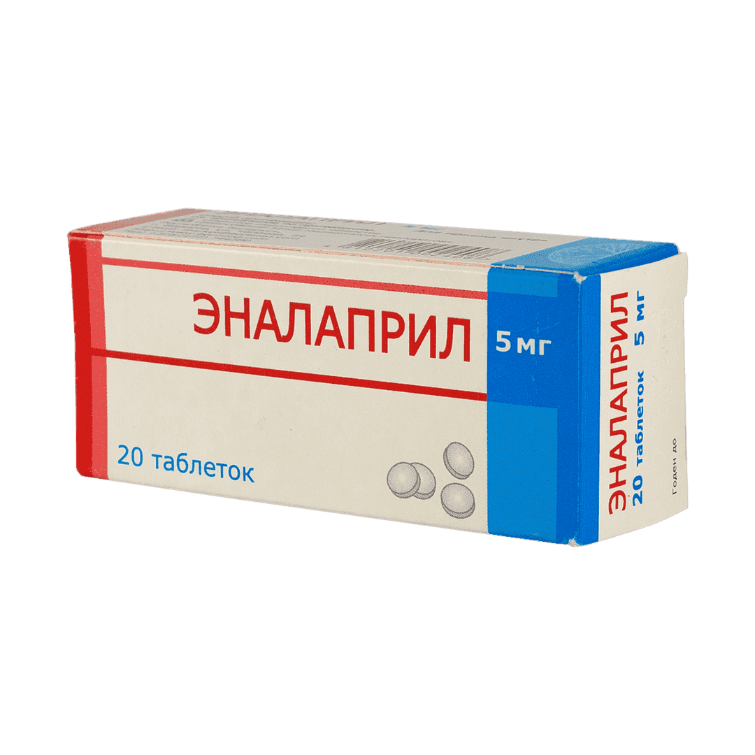 Enalapril 5 mq 20 əd