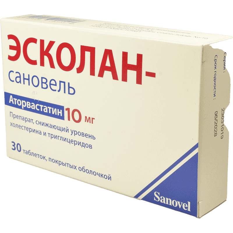 Eskolan-Sanovel 10 mg. 30 əd.