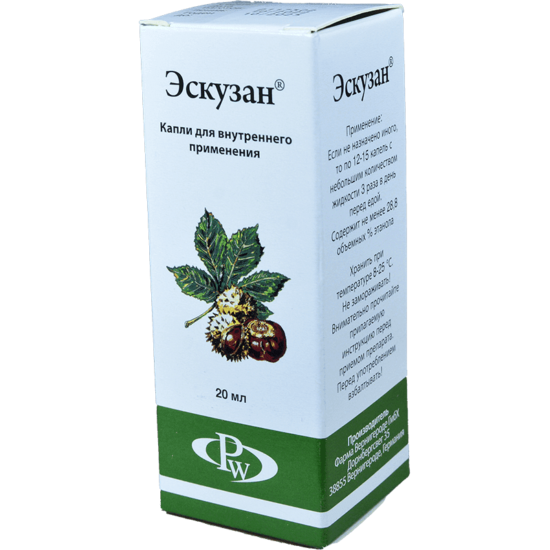 Aescusan 20 ml.