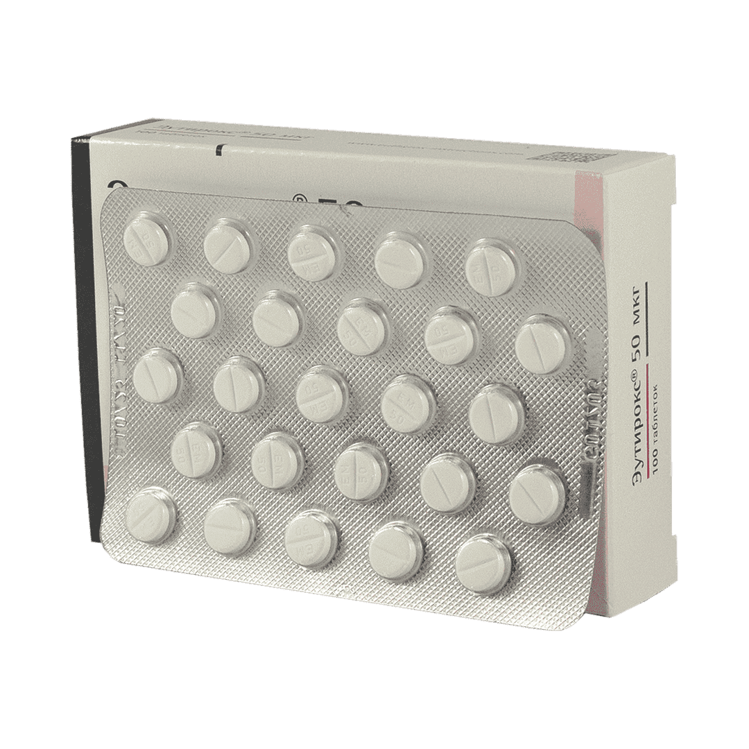 Euthyrox 50 mkq 100 əd.