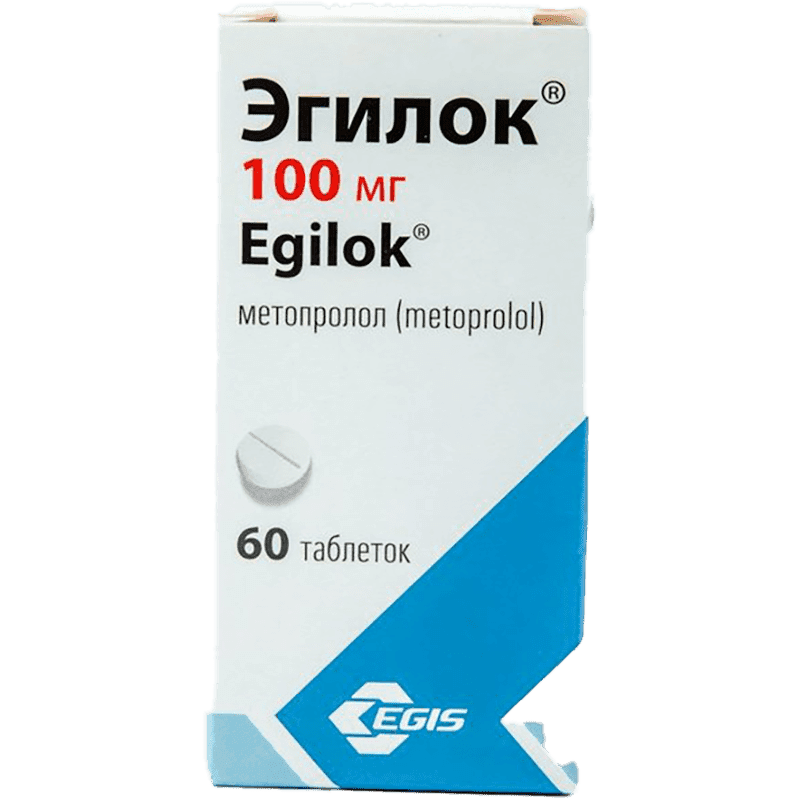 Egilok 100 mg. 60 əd.