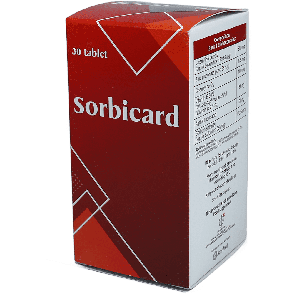 Sorbicard 30 əd.