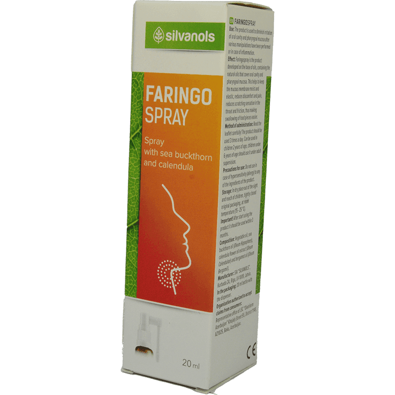 Faringo sprey 20 ml