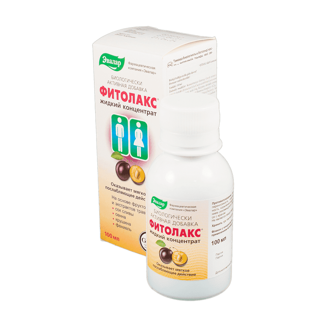 Evalar Fitolaks konsentrat, 100 ml