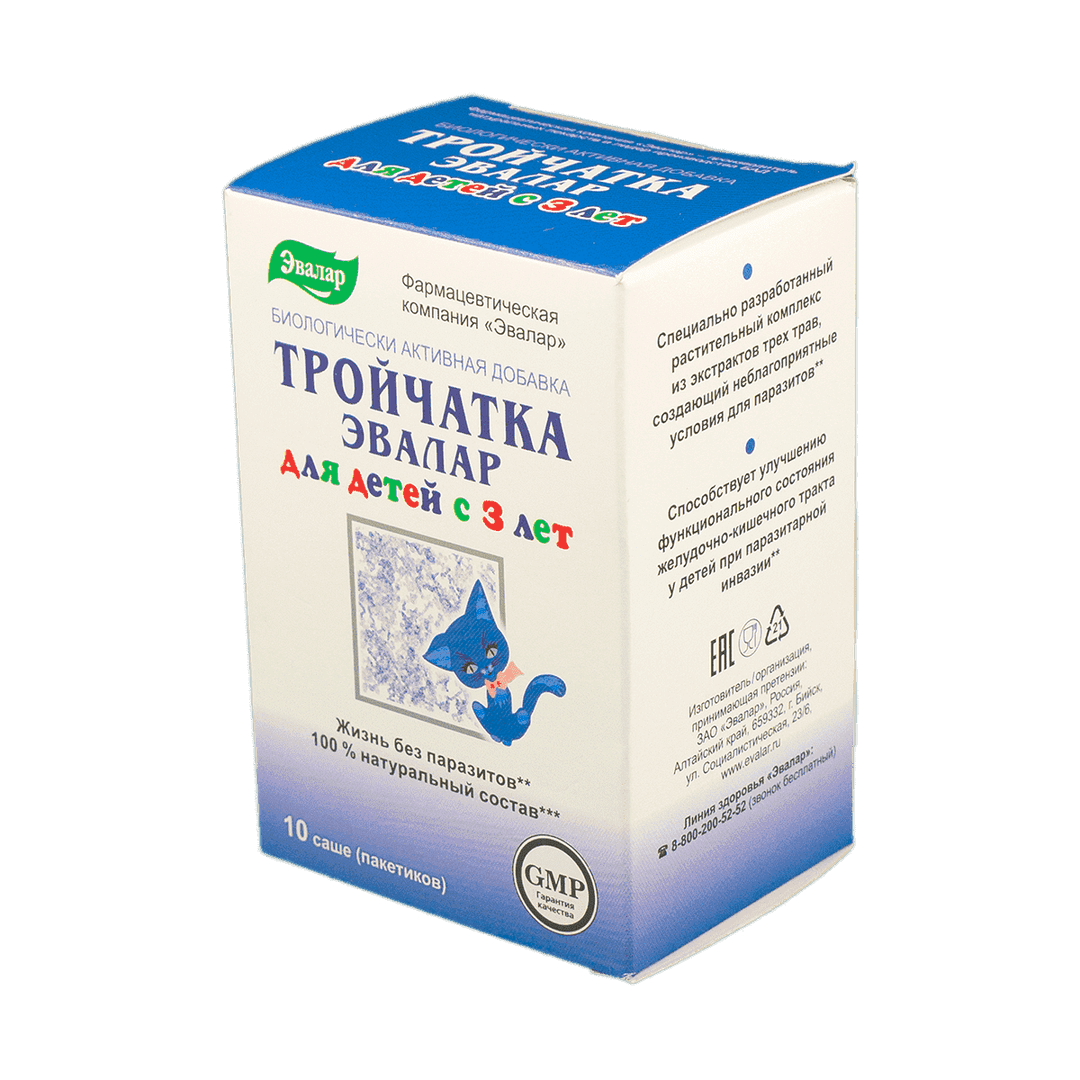 Evalar Uşaqlar üçün troyçatka, 3.6 q 10 əd