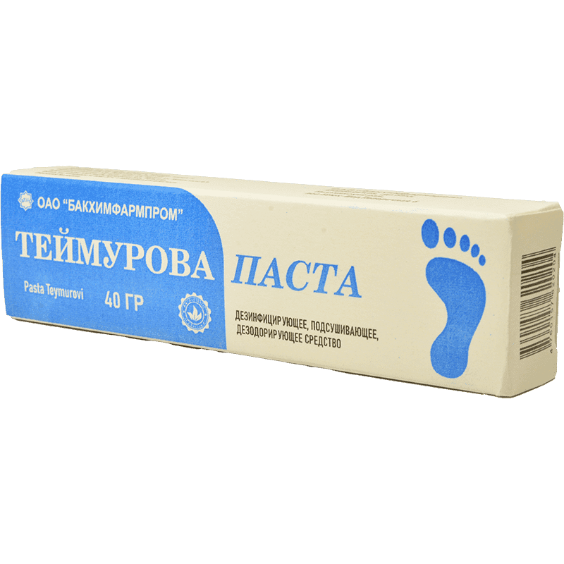 Teymurov pastası boru 40 qr.
